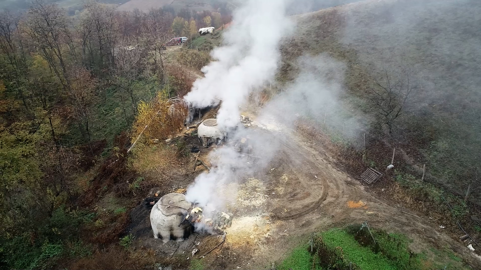 Традиционална производња ћумура у Драгачеву